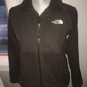 Women's North Face zip-up jacket
